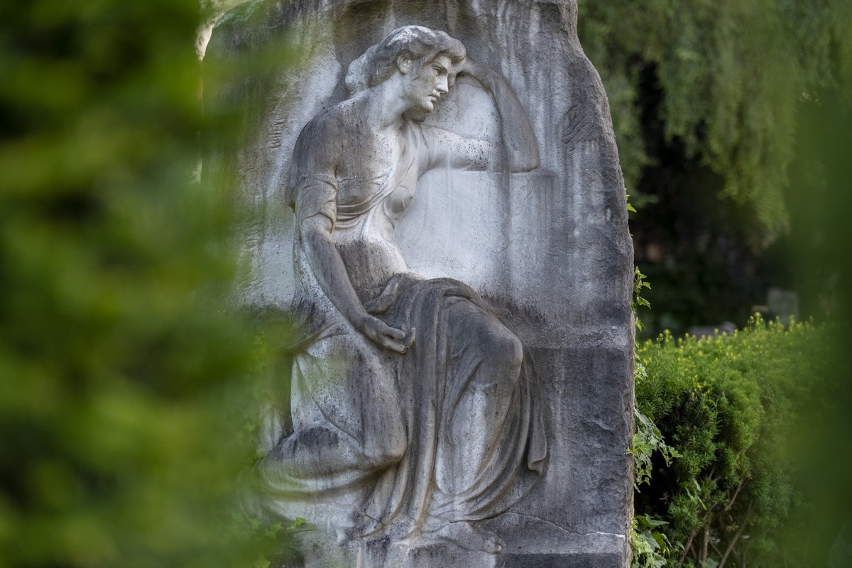 Fotoaktion auf dem Reutlinger Friedhof Unter den Linden