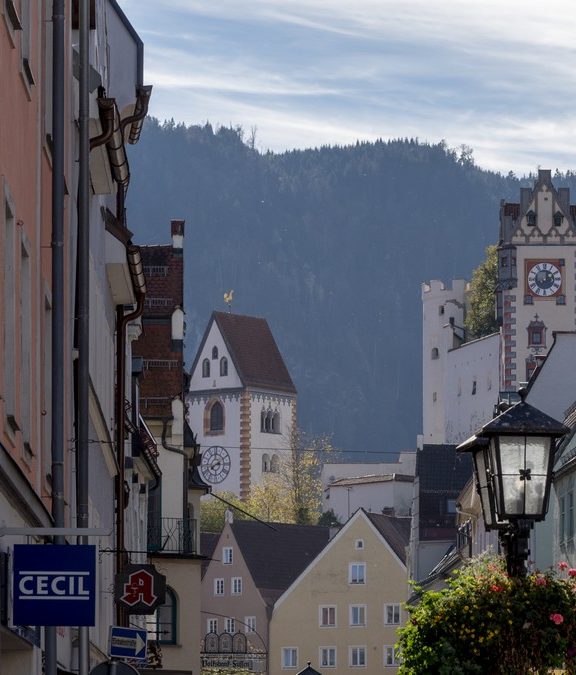 Die Altstadt von Füssen