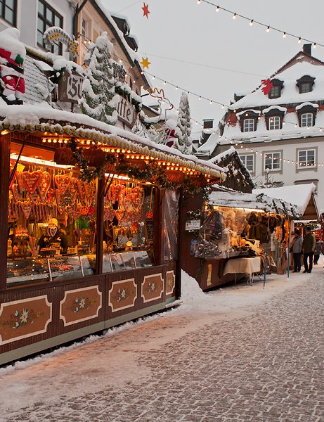 Auf dem Weihnachtsmarkt in Kempten  - Ein Bericht von Hanspeter Bauer
