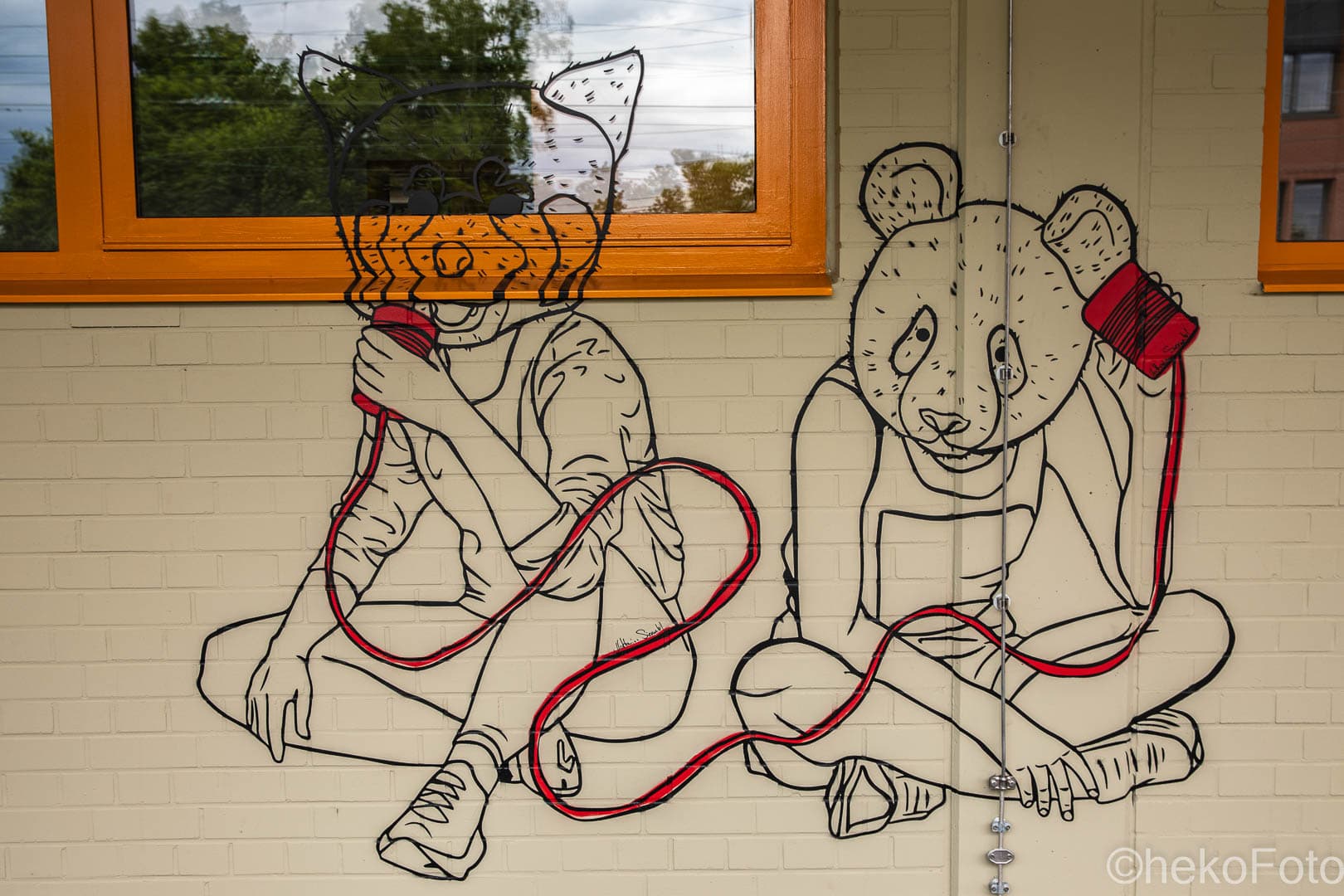 Das kurze Leben der Graffiti am ehemaligen Paketpostamt Reutlingen