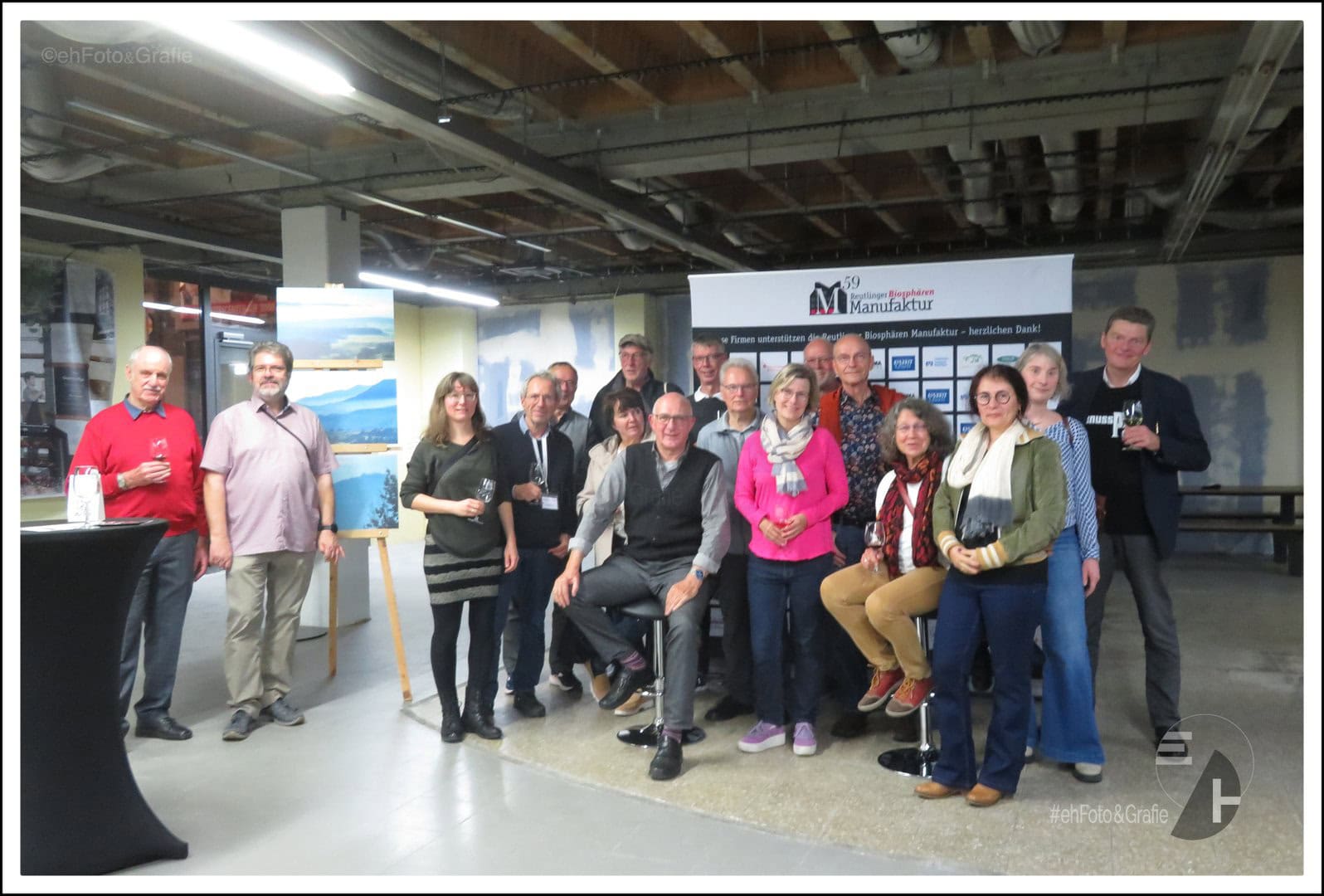 Vernissage im M59: Schwäbische Alb- Impressionen und regionale Weine