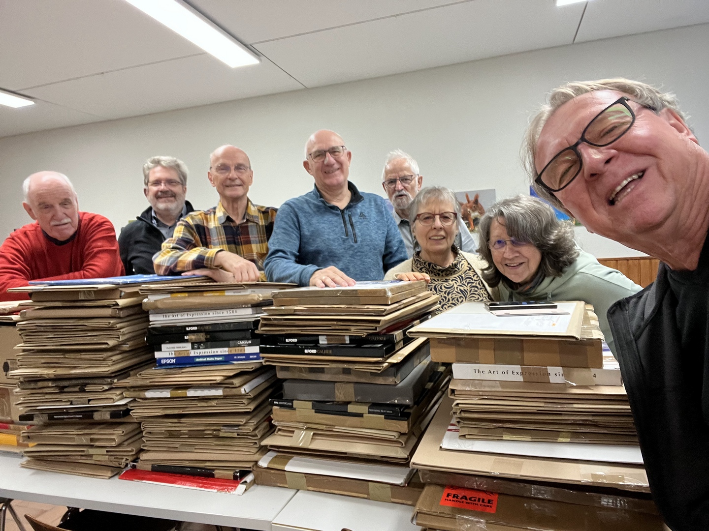 Gelungene Ausrichtung des DVF- Printcups