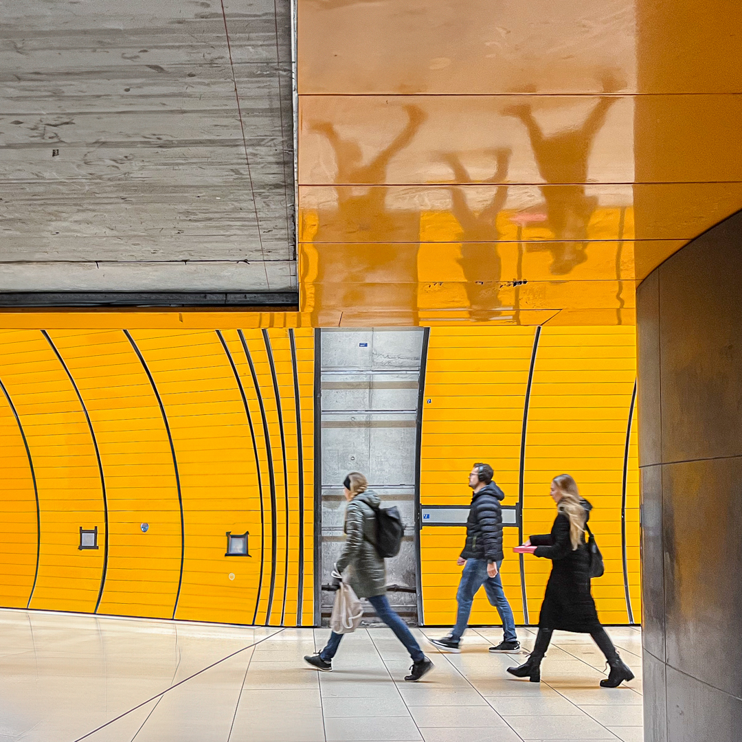 Eine Nacht in den Münchner U-Bahnhöfen