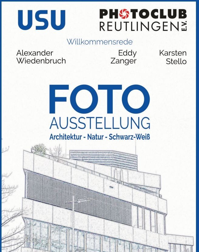 Vernissage zu unserer Fotoausstellung in den Echterdinger Büroräumen der USU GmbH