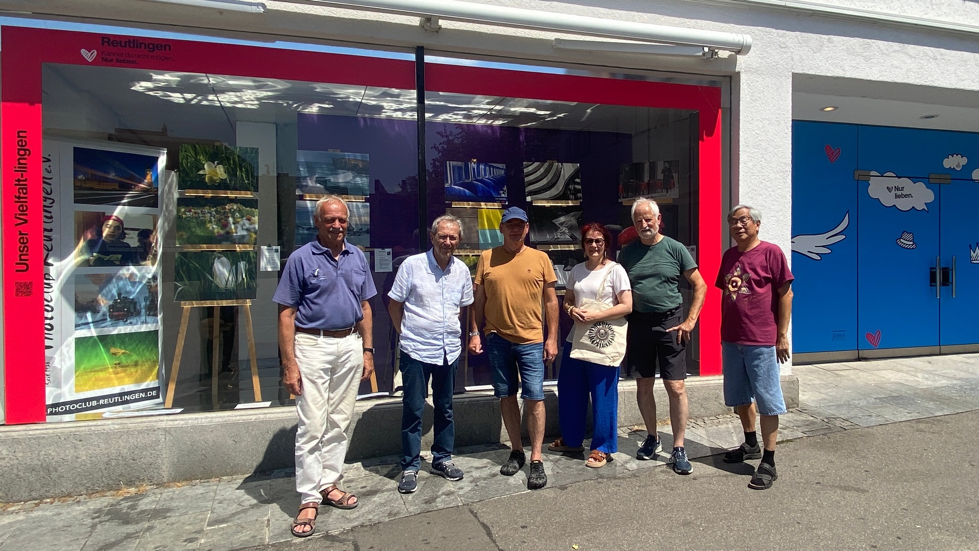 Der Photoclub Reutlingen e.V. gestaltet sein Schaufenster