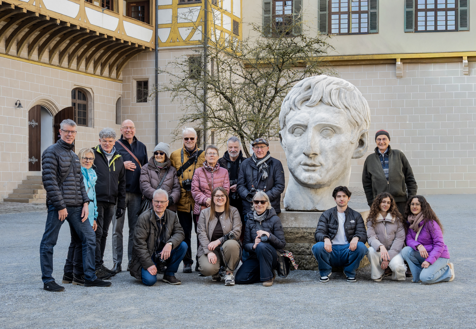 Alte Köpfe und junge Models
