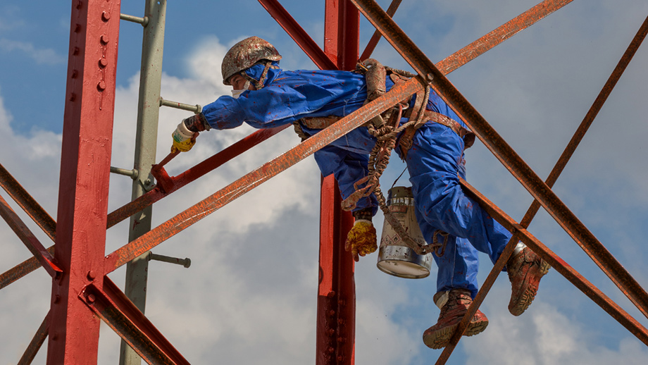 Monika Bauer: In luftiger Höhe