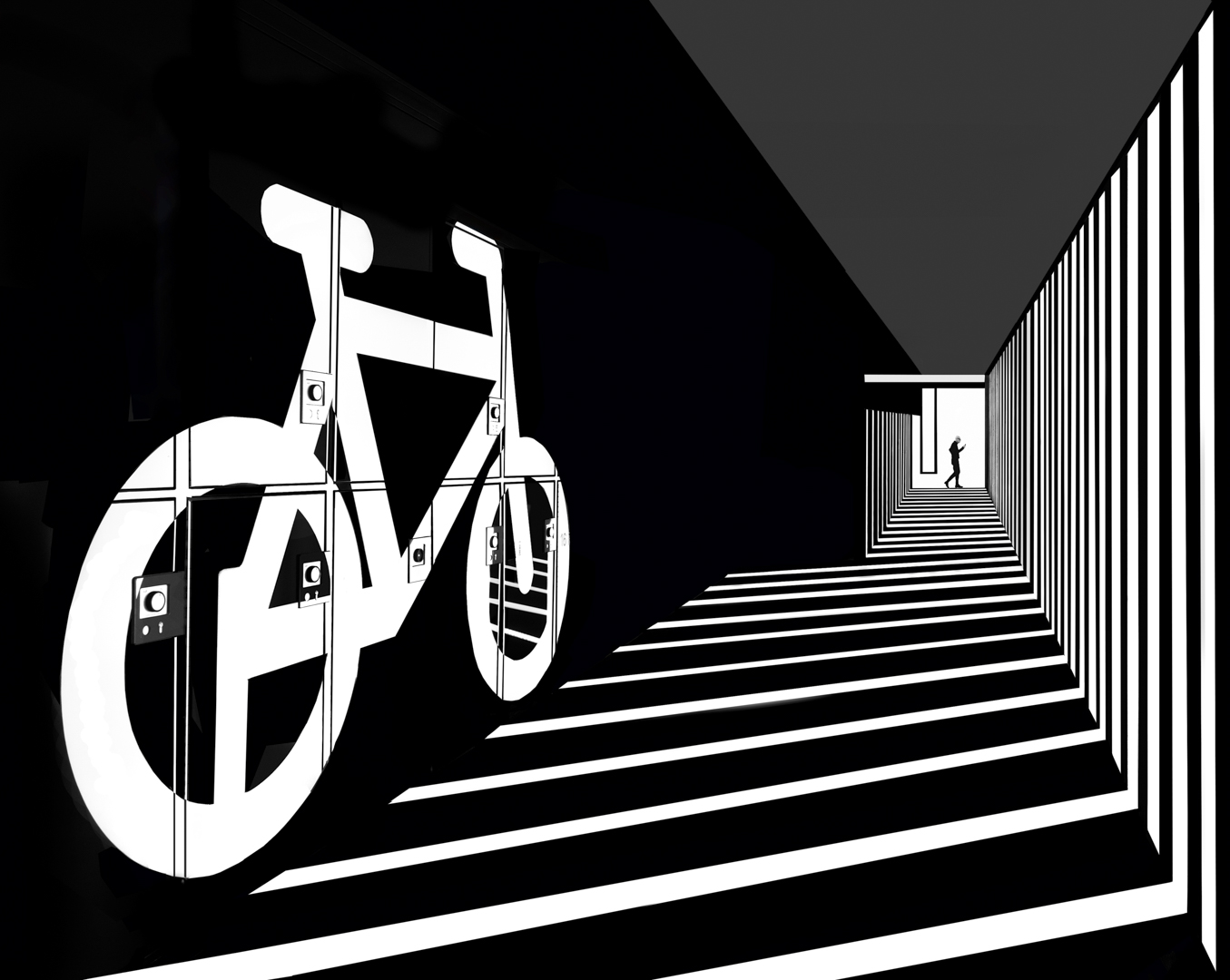 Elisabeth Schmidt. Im Parkhaus. DVF Goldmedaille